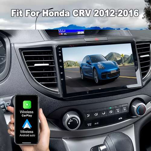 Elitecarcomponents Android 13 Car Stereo For Honda CR-V 2007-2011 – 9 Inch GPS + Carplay + Camera