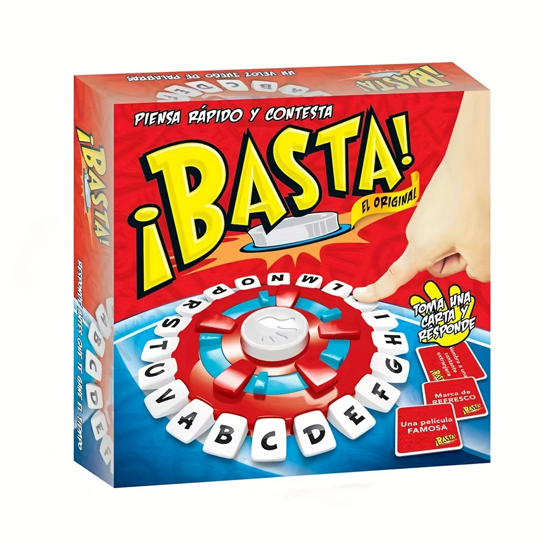 

A Unique Board Game - , Word Game That Stimulates Thinking And Challenges , Suitable For Games For 14 Years Old And Above, Pvc Material, Spanish Version - Ideal Gift Game Spanish Version