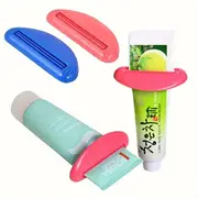 1pc toothpaste tube dispenser manual plastic toothpaste squeezer no battery needed for home and travel bathroom accessories details 3