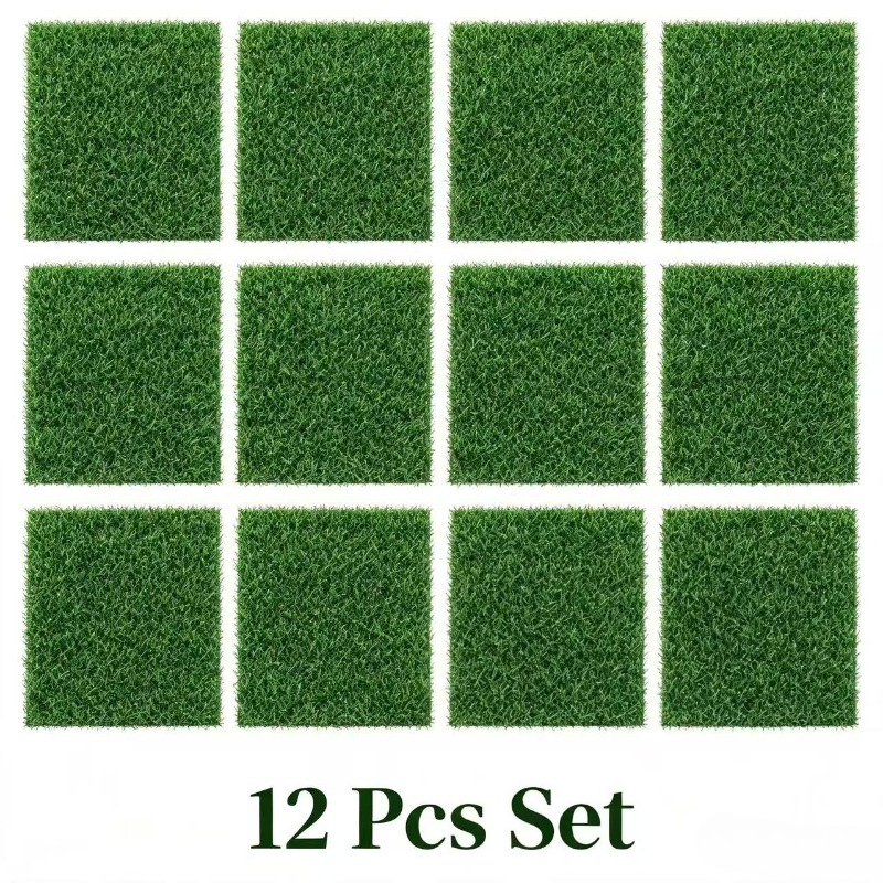 TEMU 12-pack Washable Pet Urine Pads With High Absorbency And Reusable Feature. Suitable For Guinea Pigs, , Hamsters, And Small Pets For Training