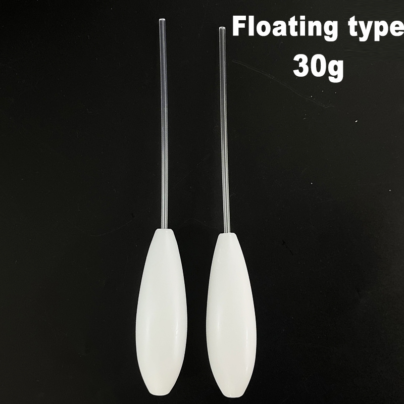 E-shop 2er-Pack Schwimm-/Sink-Schwimmer für den doppelten , -Oberflächen-Langwurf-Positionierungsbojen, Gewichte: 10g/20g/30g/40g/50g