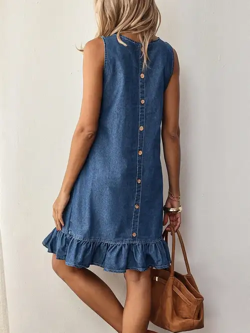 denim dress midi sold on Temu United States denim dress midi sold on Temu United States