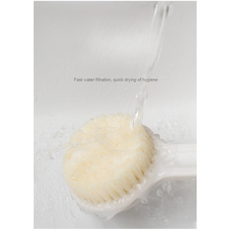 2pcs Body Cleansing Set with Back Scrubber and Foot Scrubber