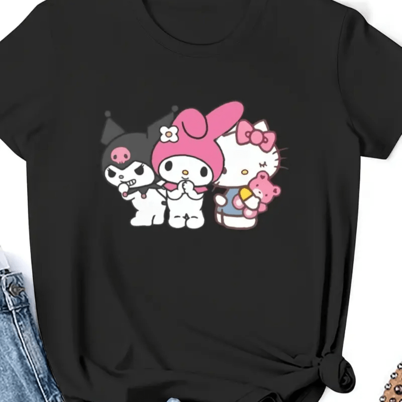 

For Hello Kitty Small Version T-shirt For Attracting Wealth