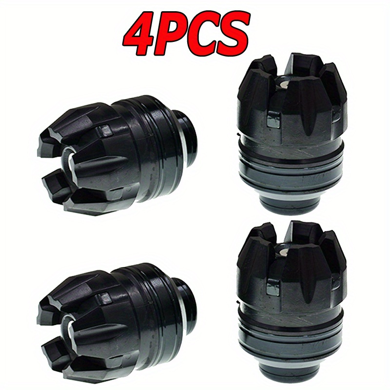 TEMU 4pcs Universal Front Suspension Protection Cups For Motorcycles, Frame Slider Drop Protectors, Used For Motorcycle Anti-drop Bumpers