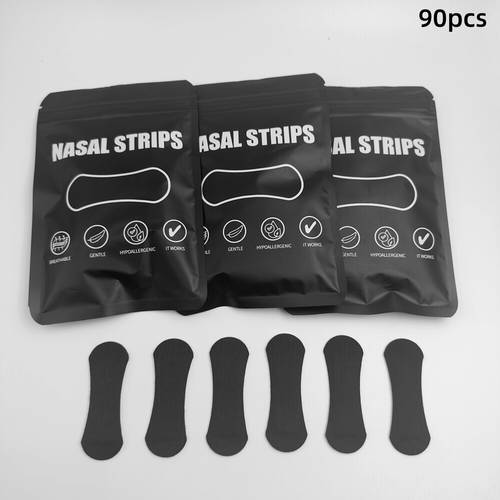 90pcs breathable nasal patches easy application for yoga outdoor sports