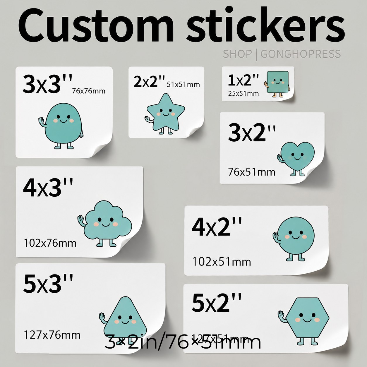 TEMU 1000pcs Custom Stickers Suitable For Branding - Personalized Logo/photo/text , Self- Colors & Glossy Finish, Compatible For Templates, Suitable