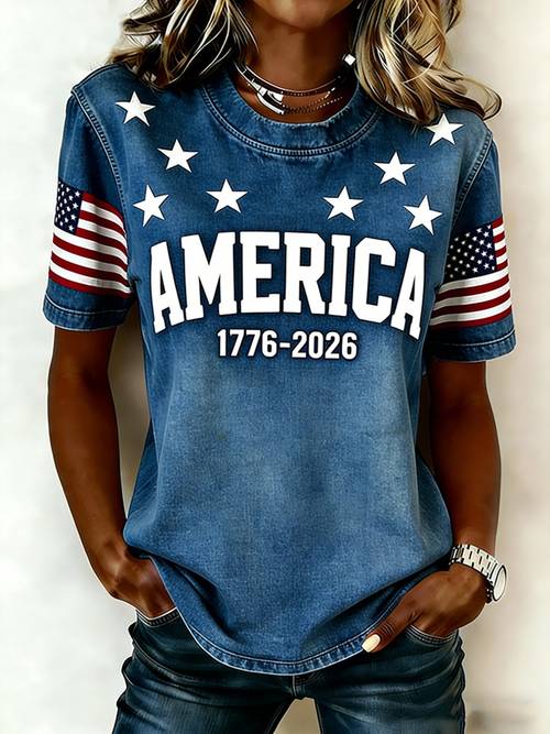 womens usa inspired floral pattern blend shirt 3 printing only a t shirt for the top 1pie spring t shirts womens t shirts for women american flag 3d print tops femalewear summer oversized t shirt fashion y2k clothing