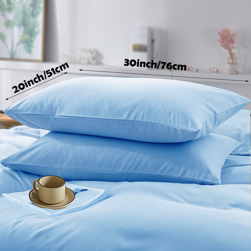 2pcs Set Of And Soft Pillowcases, Pillowcases , Easy To Care For, Without Pillow Core, Soft, Wrinkle-free, Fade-proof, Non-fading