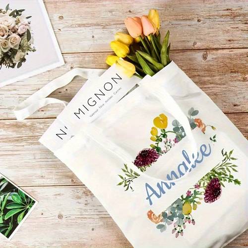 5pcs Blank Bags Shopper Bags Bags Student Tote Bags Decorative and DIY Handmade Gr