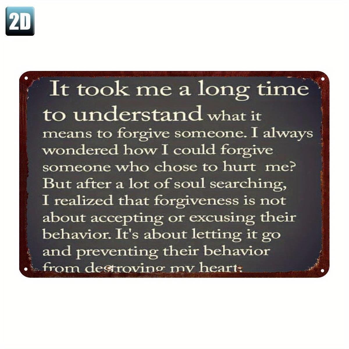 TEMU 2d Flat - A Vintage-style 2d Flat Metal Tin Sign Featuring English Inspirational Quotes, Perfect For Decorating Your Home, Bar, Or Garage. Made