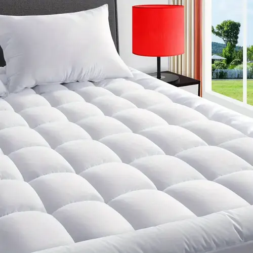 mattress pad cover cooling mattress topper pillow top mattress cover quilted fitted mattress protector with 8 21 inch deep pocket