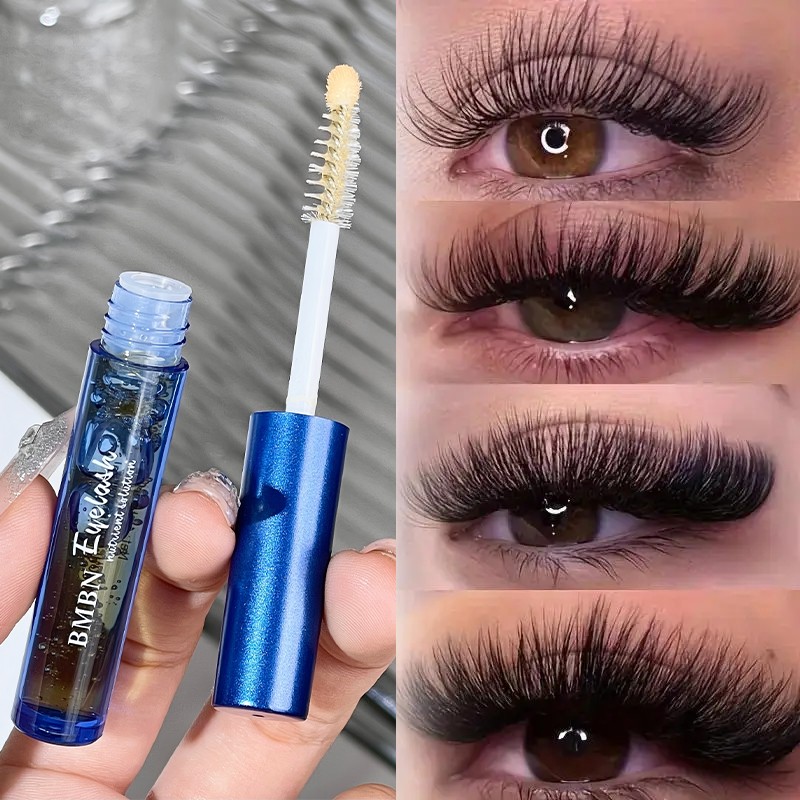 Eyelash Serum & Brow Serum - Natural Volumizing And Curling Formula, Suitable For Eyelashes And Eyebrows - Moisturizing Eyelash Cosmetic Gel Mascara Cream