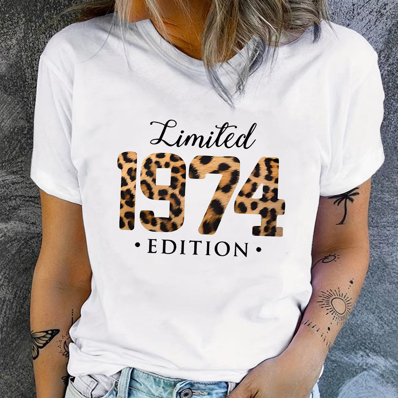 

A Stylish And Fun Printed T-shirt For Women In 1974, Spring And Summer. This Cartoon-inspired Top Is The For A Breathable, Casual, And Fashionable Look, Making It A Great Gift For During The Holidays.