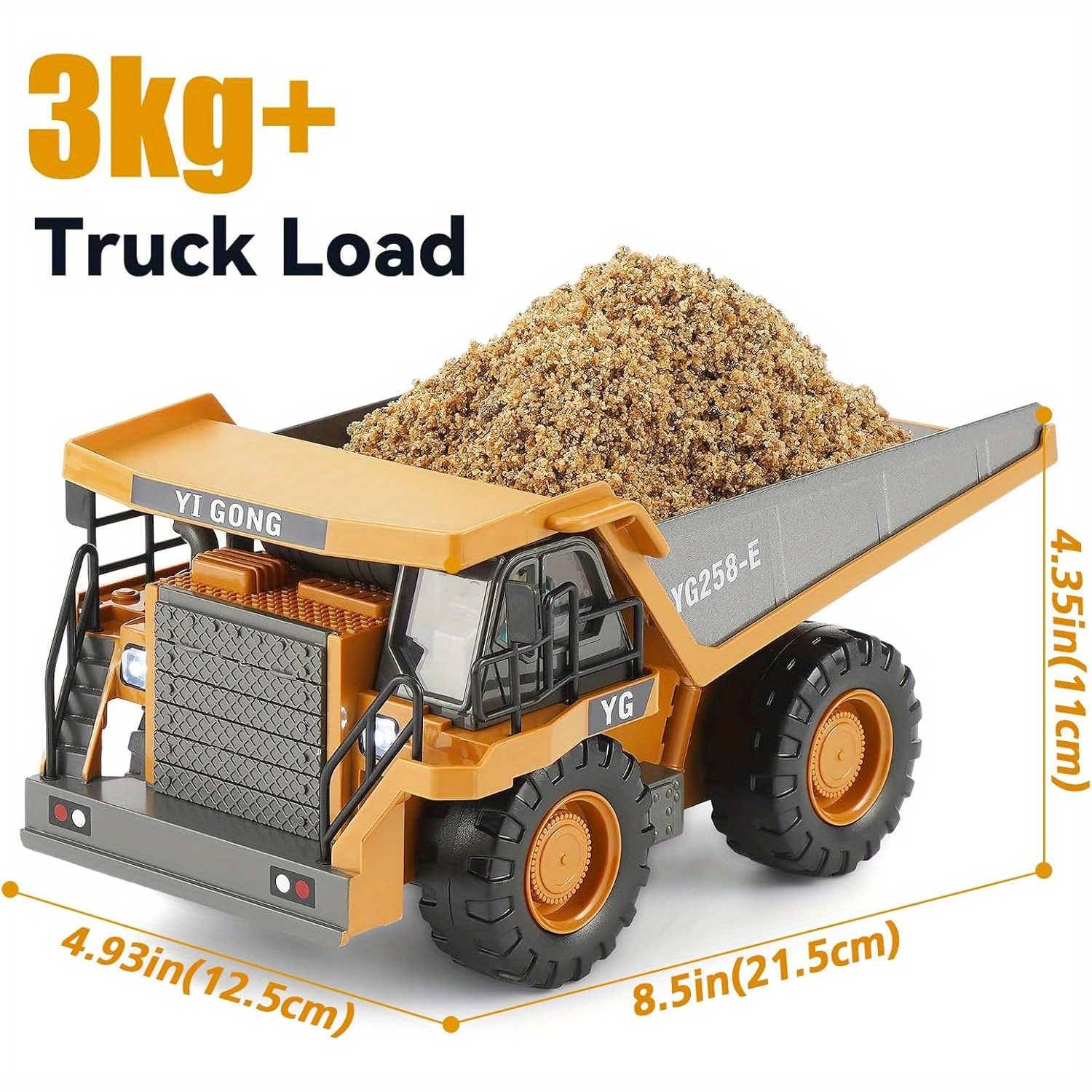 dump truck rc sold on Temu United States