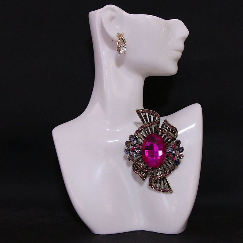 2 Broches Logo Ruban Rose (bow) - Épinglette Décorative Pour Vêtements - Sensibilisation VIH/sida - Cadeau Symbolique