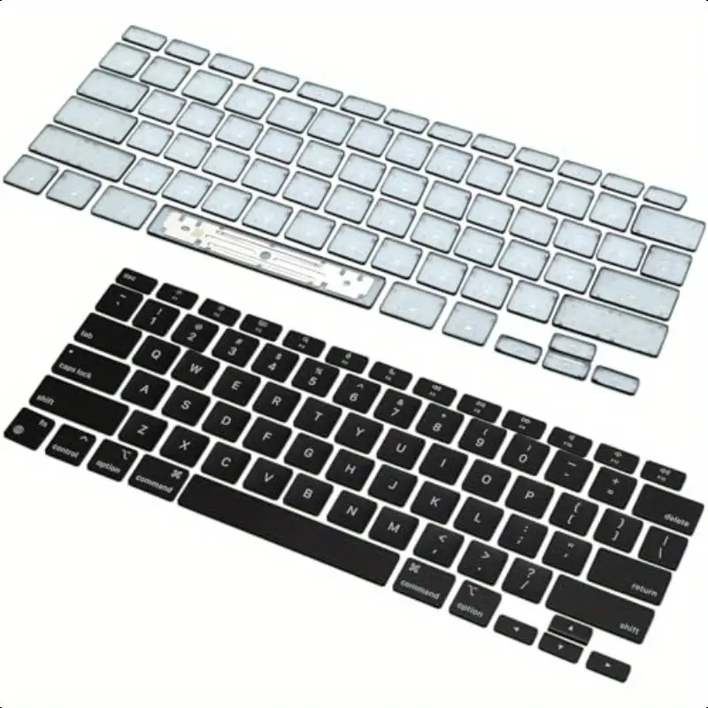us a2337 keycaps keys replacement for book air 2337 m1 key cap 2020 year emc 3598 black details 0