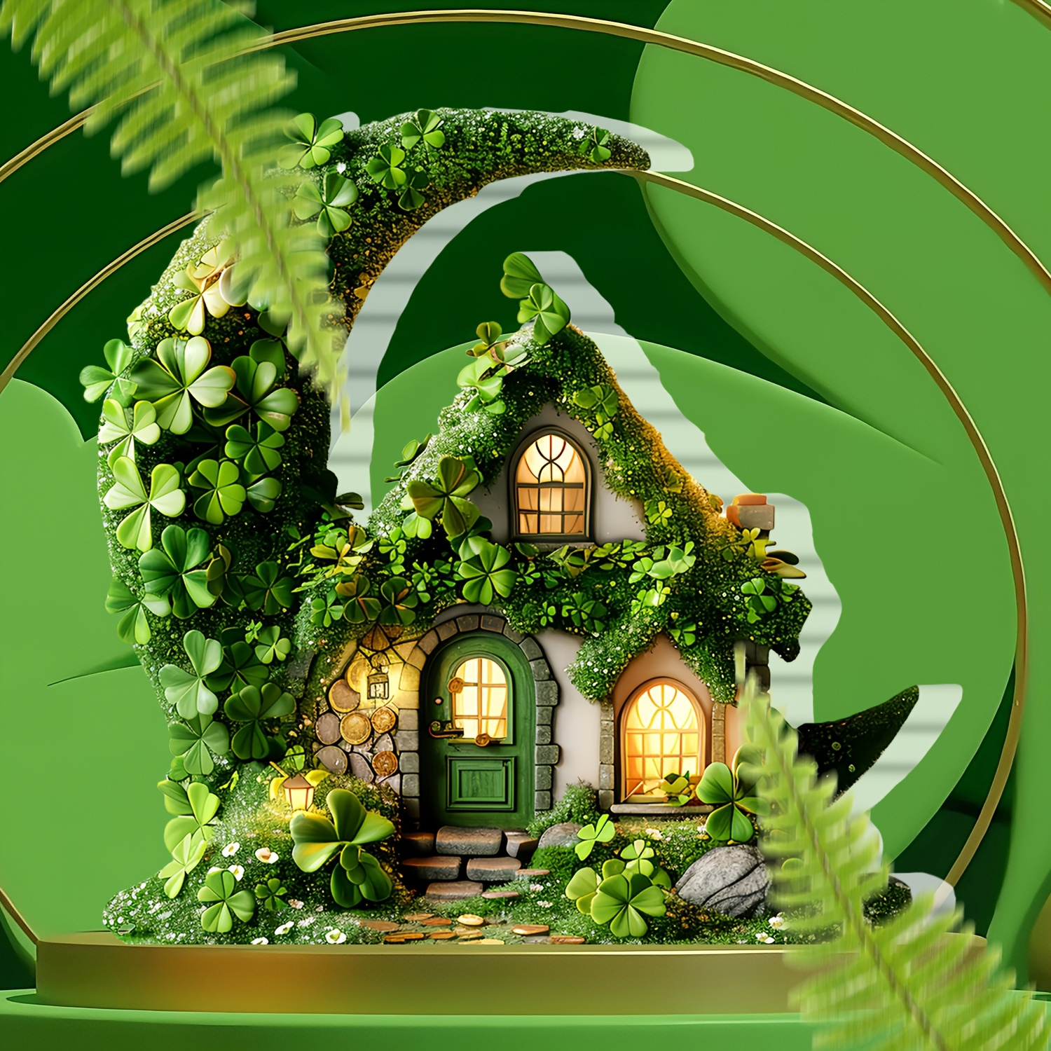 

1 2d Flat Decorative Ornament For Desktop Display, Multifunctional Home And Office Desk Decoration, With Stand, No Electricity Required