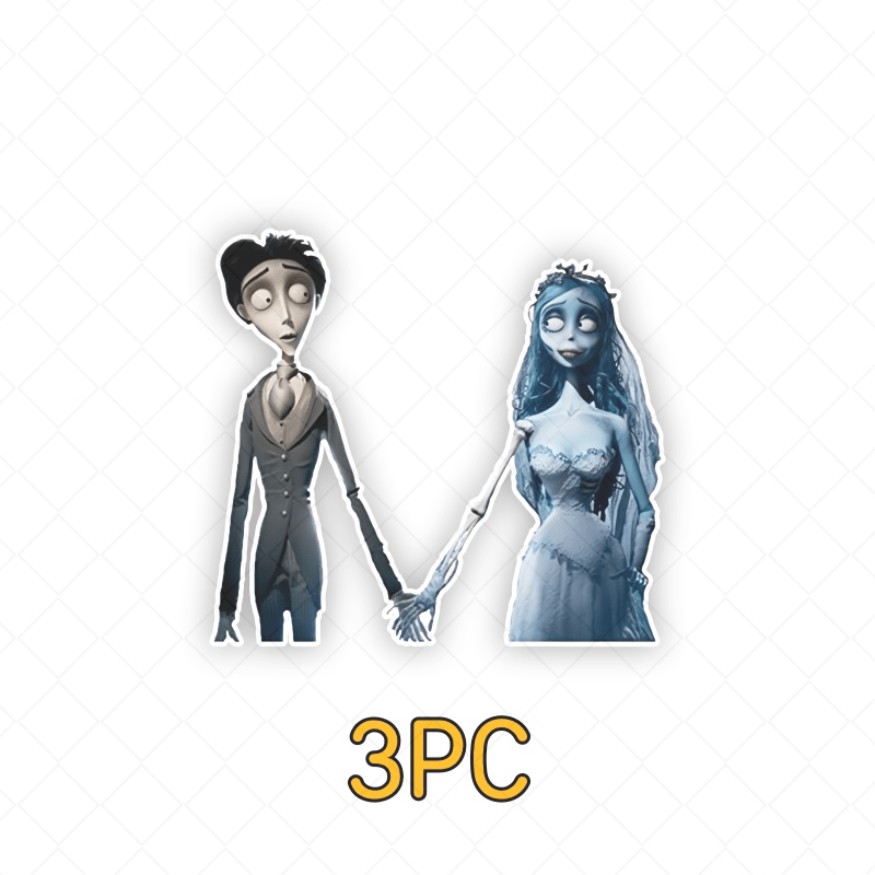 

3pcs Sticker Graphic - Die Cut Sticker, High Vinyl