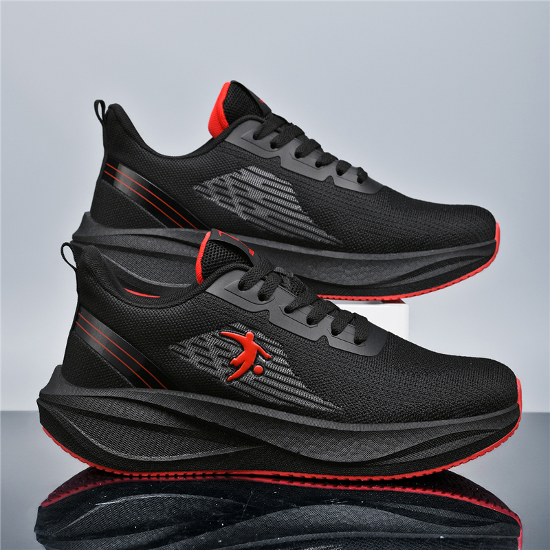 TEMU Men's Sneakers Summer Style Knit Upper Breathable Soft Sole Lightweight Men's Casual Shoes Gym Workout Road Running Shoes