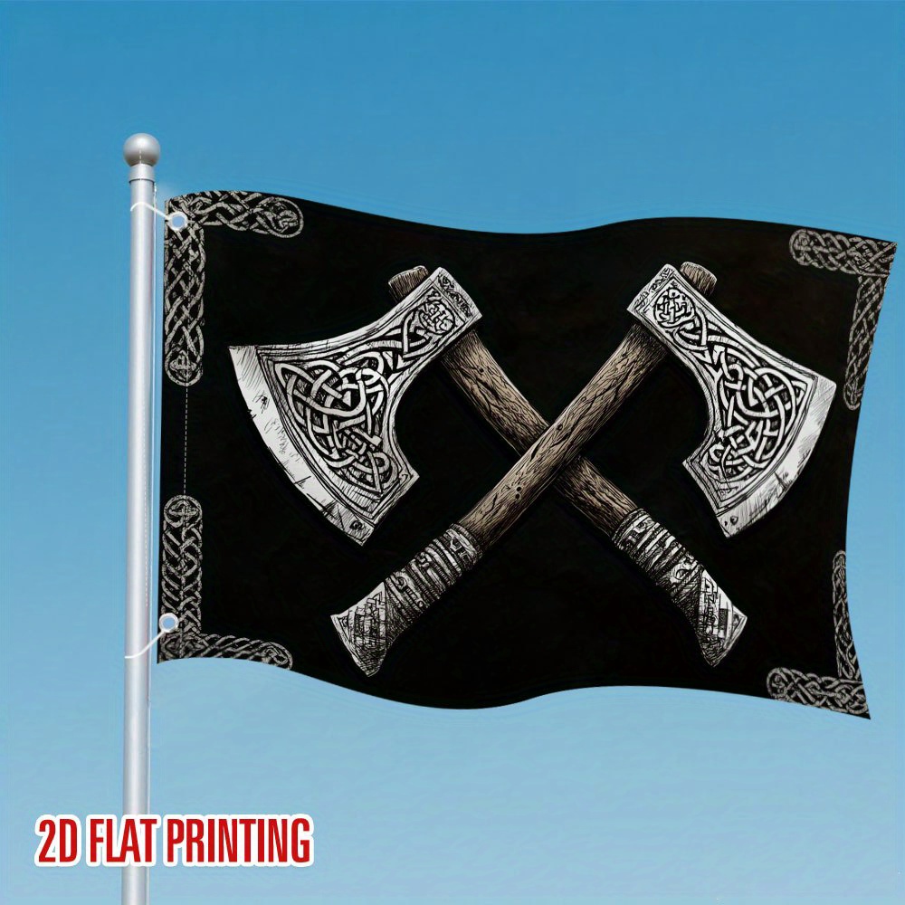 E-shop 2D Flachdruck Gartenflagge, Crossover Flagge – 100% Polyester, für Garten, Party, Hochzeit, Geburtstag Innen-/Außendekoration,