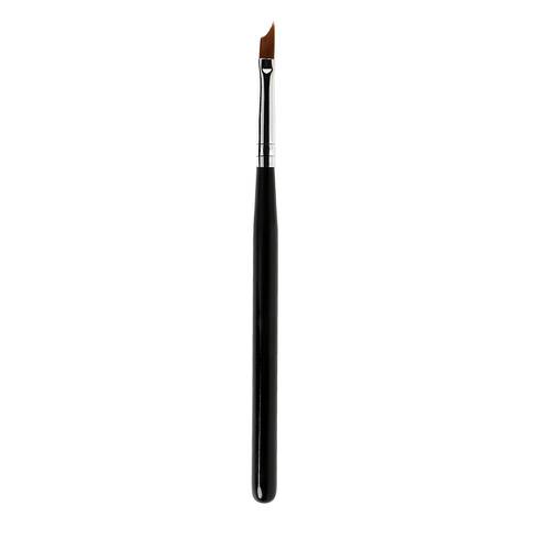 1pc precision french tip nail brush with green handle half moon shape suitable gel painting and drawing nail art