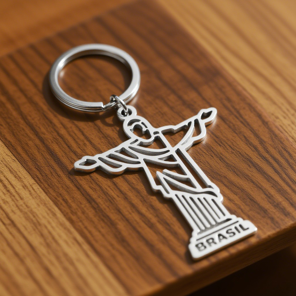 TEMU [customized] Personalized Keychain, With European And American Characteristics, Suitable For Daily Wear And Gifting, Hollow Font, Suitable For