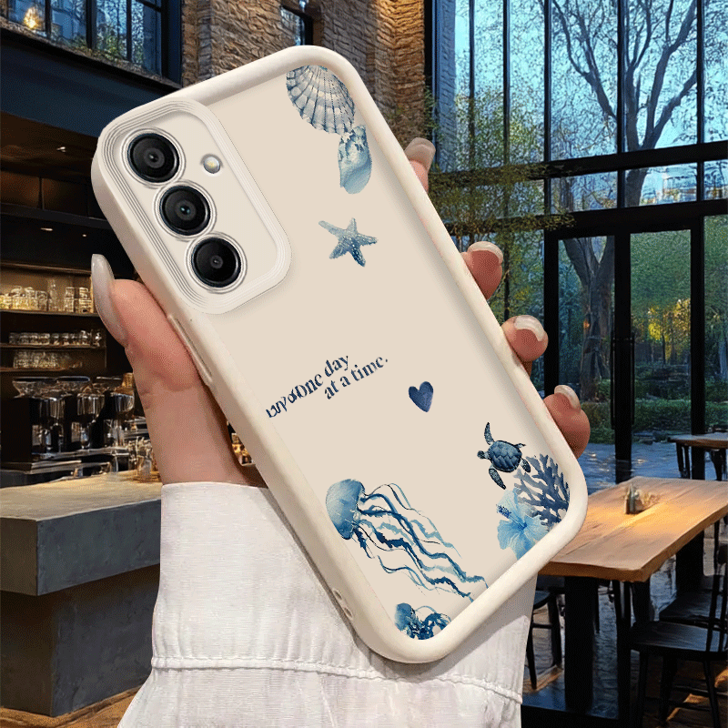 Image of Phone Case - Phone Case For Galaxy A03s A10s A13 A14a15 A16 A30 A20s A22 A24 A25 A31 A32 A33 A34 A35 A50 A30s A51 A52 A53 A54 A55 A56 S20 S21 S22 S23 S24 S25 M15 M31 M34 M35 M54 M55 Ladder Phone Case