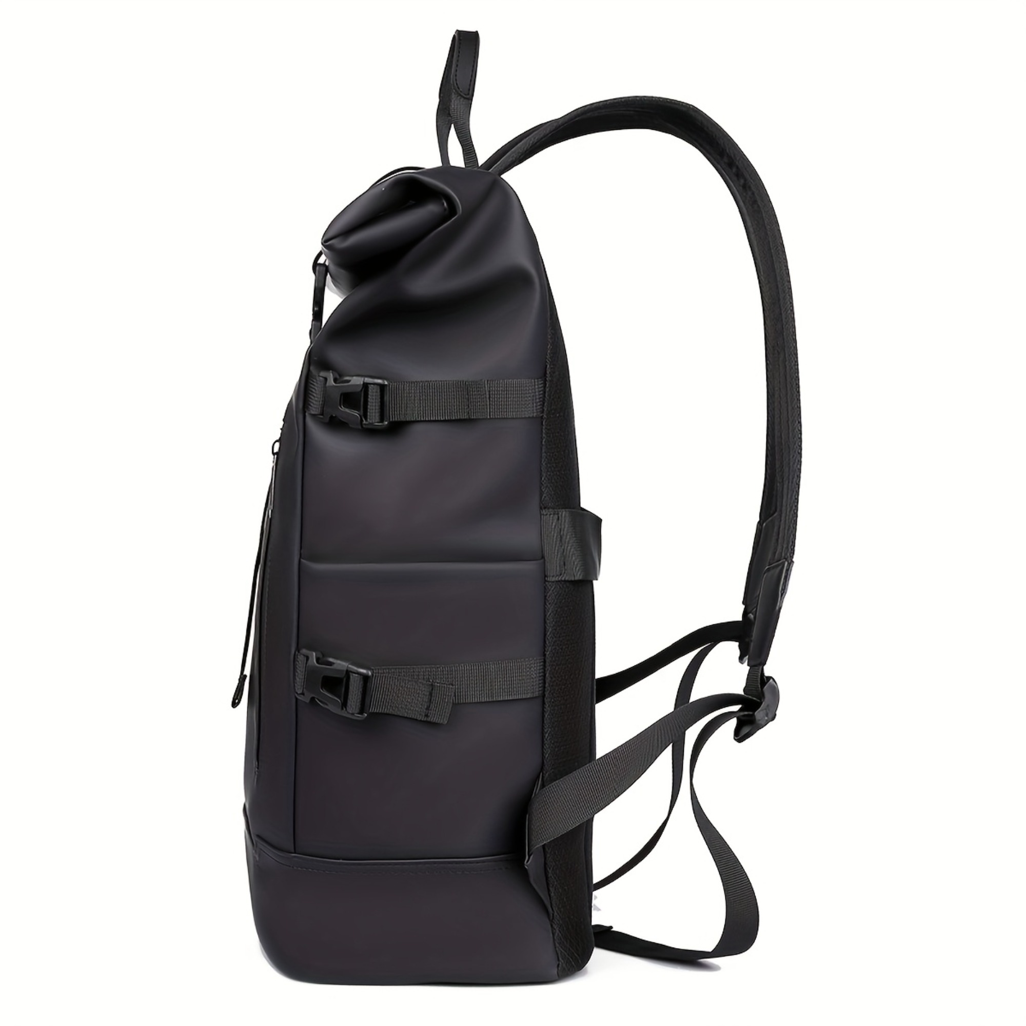 The Backpack Features a Minimalist And Sophisticated Gray Tone, Functional Design, a Large-Capacity Main Compartment with Multiple Practical Pockets for Easy Storage of Laptops, Daily Necessities, Etc. Made of And Wear-Resistant Fabric