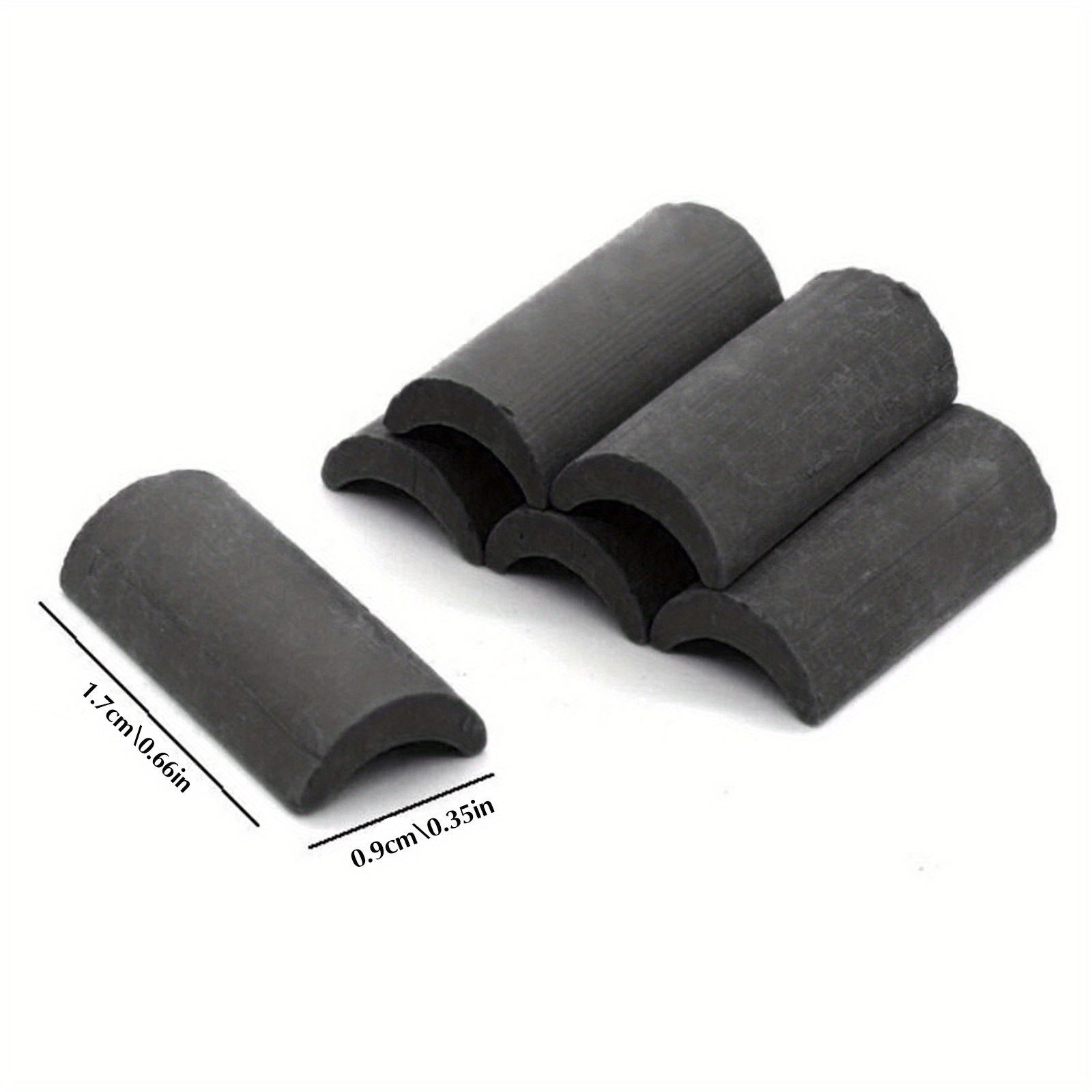 Mini Roof Tiles Simulated Models Pottery DIY House Props Tiles Figurine