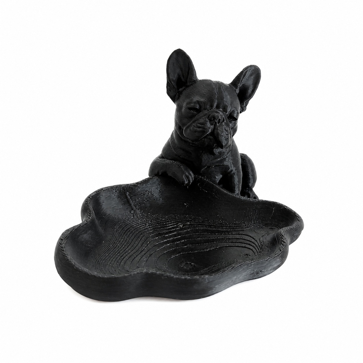 TEMU French Bulldog Jewelry Tray, Dog Figurine Ring Holder And Trinket Dish For Earrings Keys And Small Items, Desktop Entryway Organizer, Home Decor