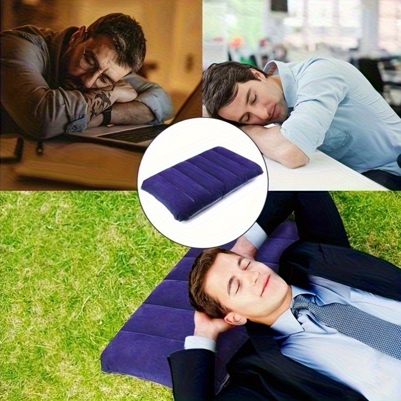 2-Pack Inflatable Camping Pillow Set for Outdoor Use
