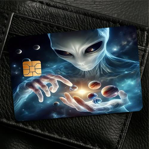 1 credit card sticker suitable for ebt cards transport cards key cards credit cards debit cards card protectors fits small chip cards skin sticker for privacy protection holiday gift