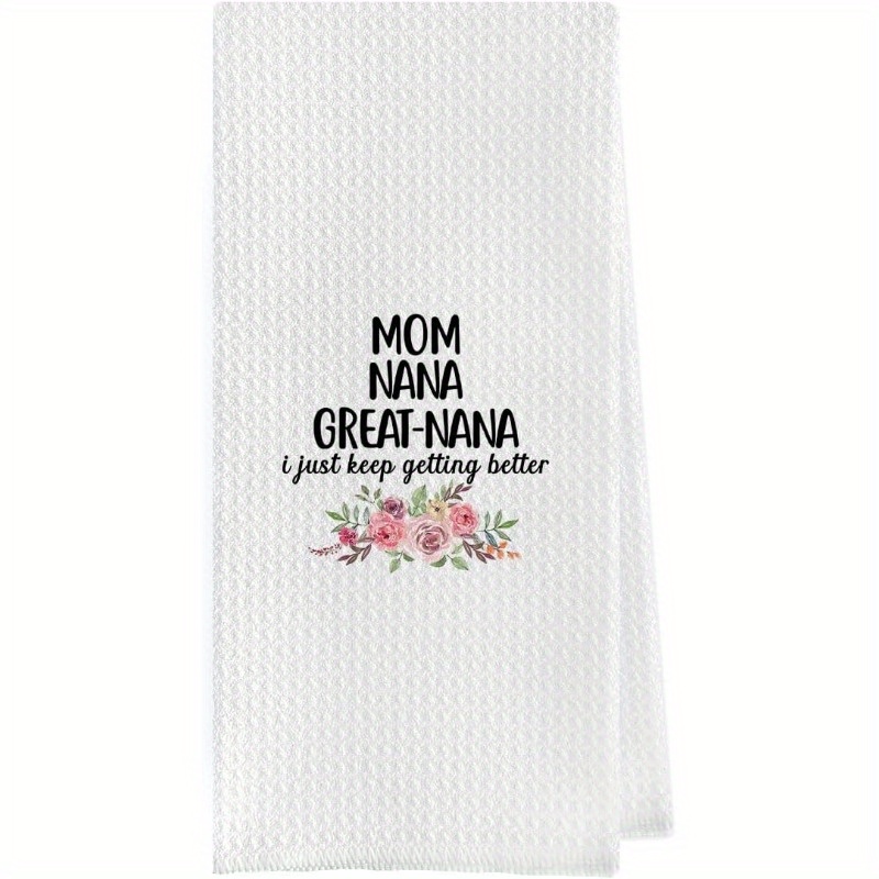 

1pc Polyester Dish Towel - 18x26 Towel, Tea Towel , For Mom//-