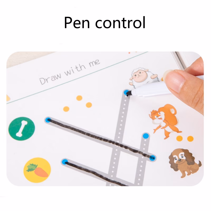 pre school exercise book for children fun tracing and writing activities for learning and practising ready for pre school magic exercise text set 96 reusable pages Product details 5