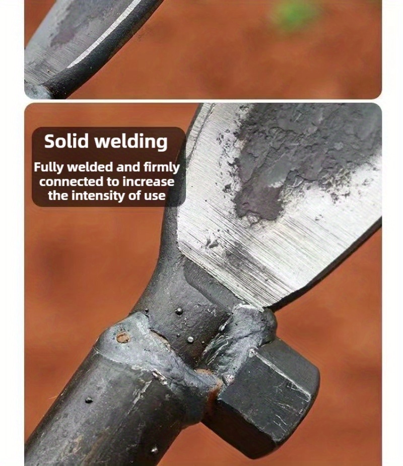 1pc heavy duty   steel gardening shovel multi purpose outdoor seedling digging tool no electricity required for vegetable planting and transplanting Product details 7