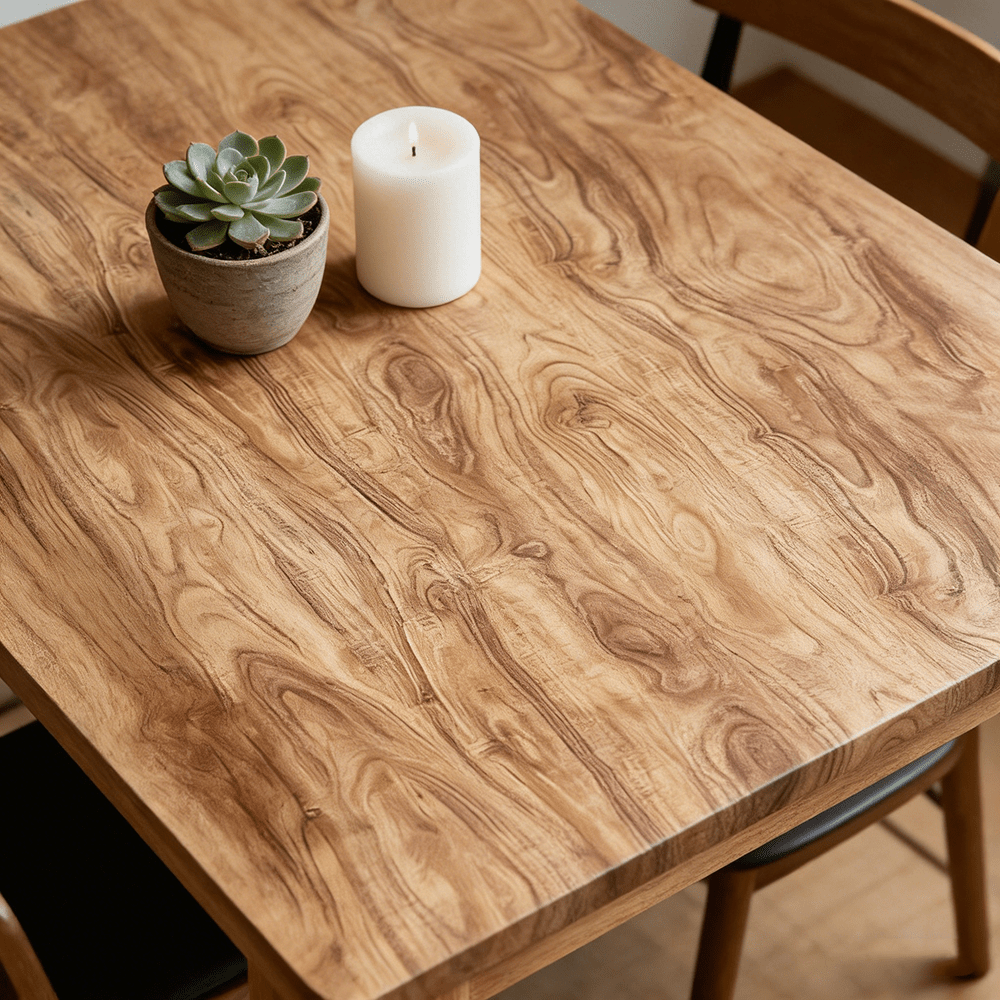 1roll Wood Contact Paper Peel And Stick, Thickened Vintage Wood Grain Contact Paper Countertops Furniture, Self Adhesive Natural Wood Wallpaper Self-adhesive Removable Waterproof Vinyl Film