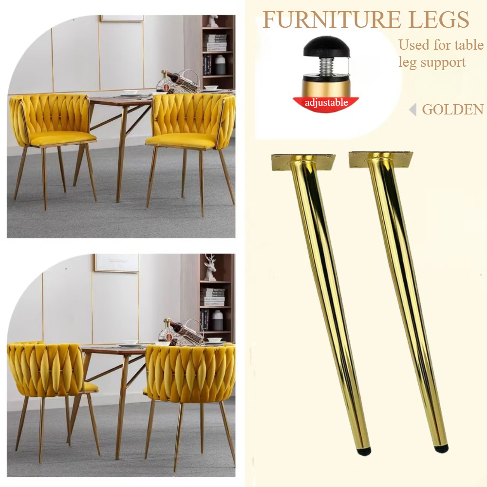 4pcs 65/45cm Golden Sofa legs, iron conical chair, table stand, Golden copper steel furniture, bed side feet, chrome cabinet, metal sofa legs, DIY table legs, adjustable 4pcs 65/45cm Golden Sofa legs, iron conical chair, table stand, Golden copper steel furniture, bed side feet, chrome cabinet, metal sofa legs, DIY table legs, adjustable
