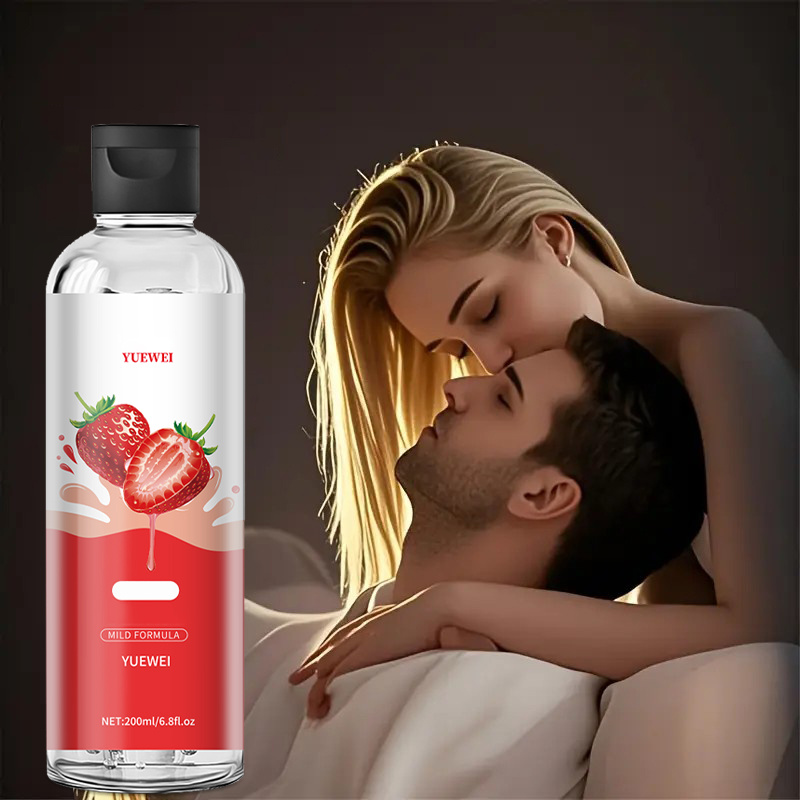 Unisex Water-Based Moisturizer - 200Ml/6.8Fl.Oz, Natural Formula, Non-Sticky, Clean, Stain-Free, Can Be Used with Toys, Suitable for Couples, Nights, Couples' Happy Hours