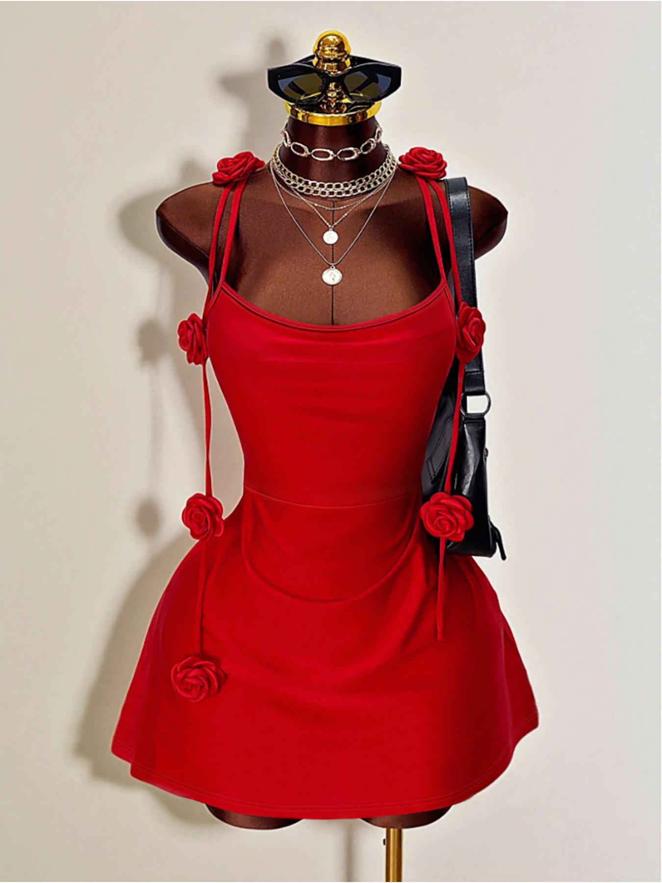 red short dress sold on Temu United States