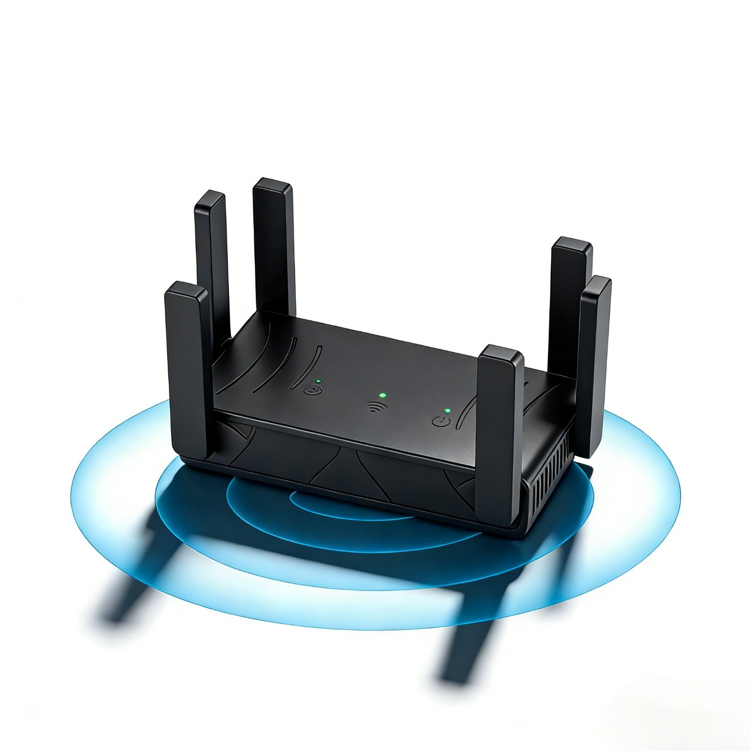 300m Wifi Router, Wireless Internet Router, Equipped With 6 5dbi High- , Installation, Coverage Area Up To 2, 500