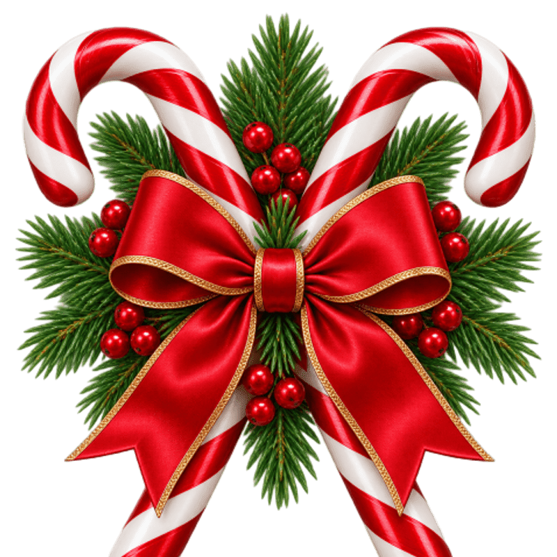 TEMU 1pc 2d Flat Pattern Sticker, Christmas Window Decal, Window Flower, Glass Mural Window Door Decoration Sticker Christmas Candy Cane Bow Pine