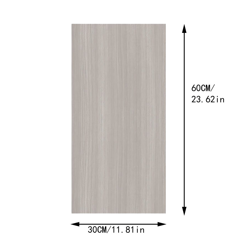 10pcs Tile Stickers Wood Look, 60 X 30cm Self-adhesive Tiles, Wall Panels Kitchen Wall Decoration, For Bedroom Living Room Bathroom Wall Panelling ( )