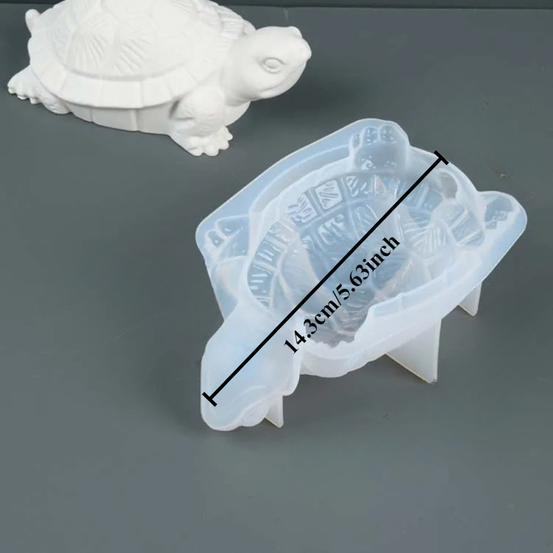 COYENRAT Silicone Animal Mold – Clay & Resin Craft Molds For Candle Making, Cartoon Statue Shapes