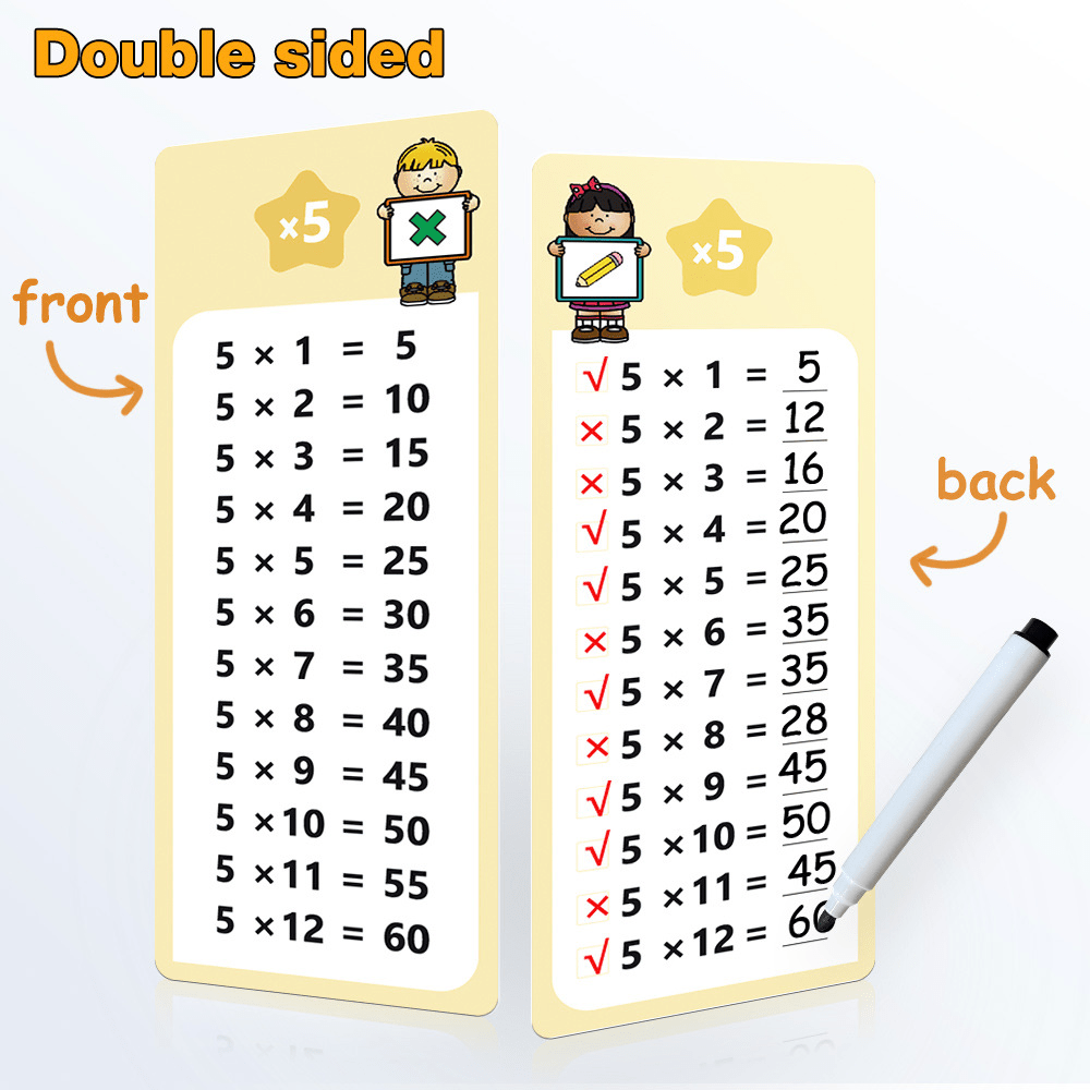 Math Flashcards for Addition Subtraction Multiplication Division