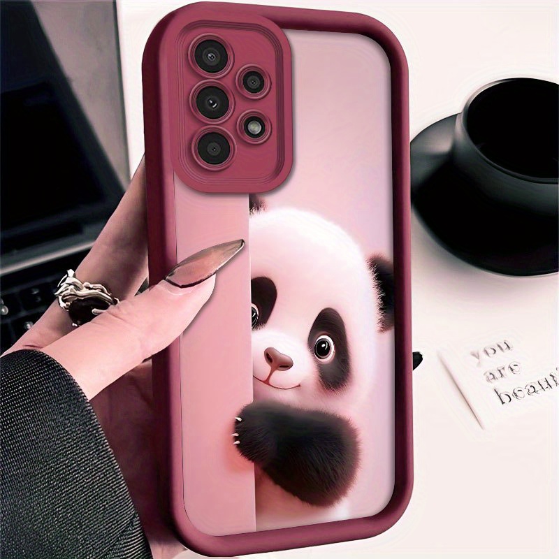 TEMU Phone Case: Cartoon Cute Panda Spring Festival Fashion Pattern Phone Case For Galaxy A01/a02s/a03/a03s/a05/a10s/a11/a12/a13/a14 5g/a15