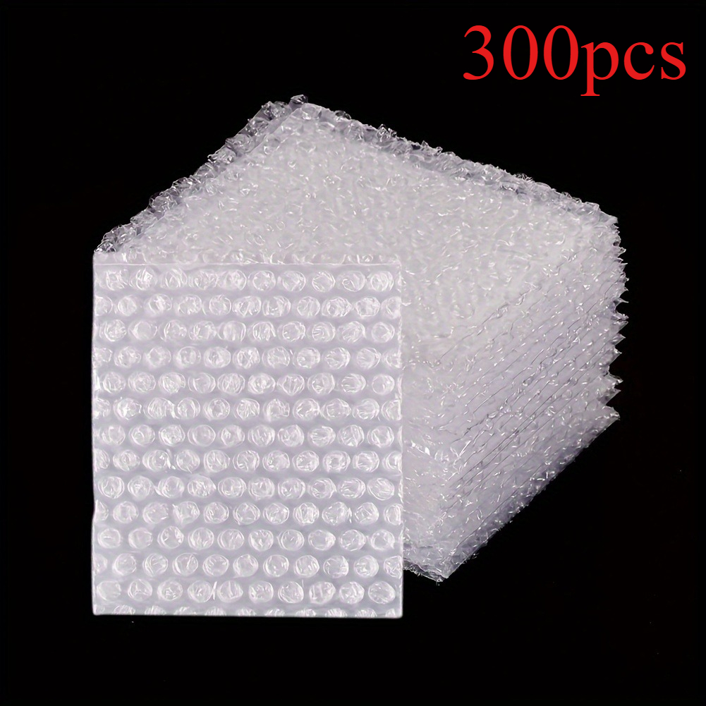 TEMU 300pcs Transparent , Used For Mailing And Packaging As Cushioning Packaging Bags, Suitable For Small Business Applications - Display And