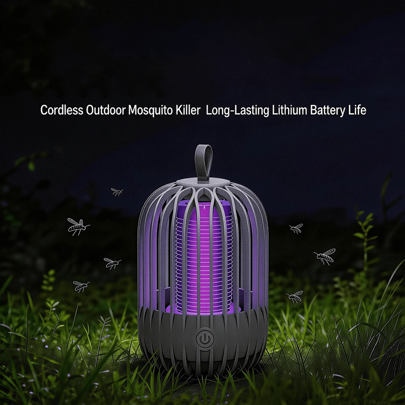 Electric Mosquito Killer Lamp, Rechargeable Mosquito Device, Inhalation Mosquito Trap, Rechargeable Insect Repellent, Suitable for And Home Use, Silent Indoor Mosquito Exterminator