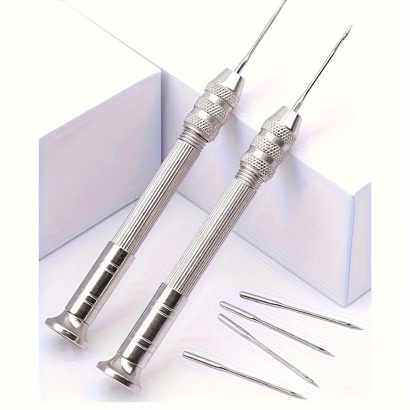 5pcs Sewing Kit with Interchangeable Needles and Tools