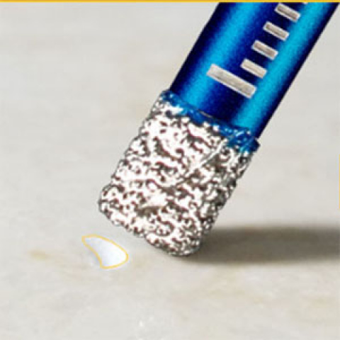 Juego de 9 brocas de diamante premium, herramientas versátiles para perforación precisa en porcelana, cerámica, vidrio, mármol y más